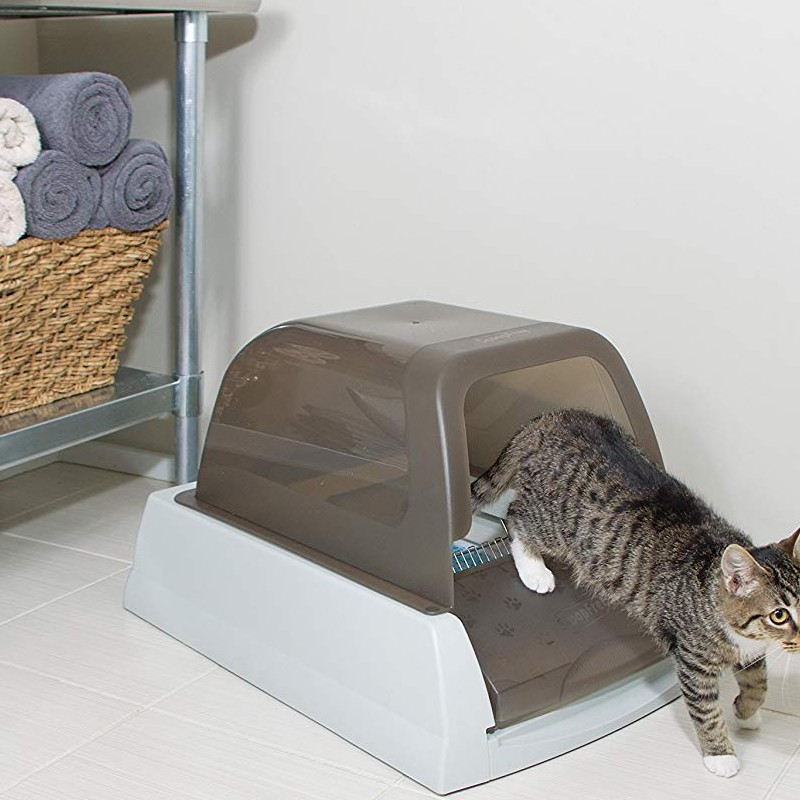 Litiere Auto Nettoyante Ultra Couverte Pour Chat Scoopfree Petsafe