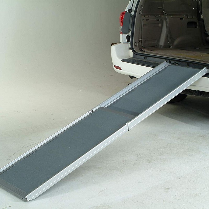 Rampe de Chien Escalier Animal Aluminium Voiture Automobile Maison 213 cm  Petigi