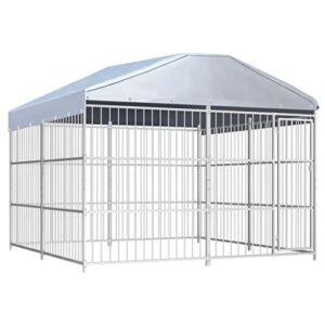 Chenil avec Toit pour Chiens 300 x 300 x 200 vidaXL