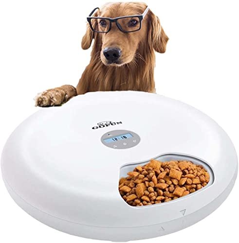 Distributeur Automatique pour Chat Chien 6L Programmable 6 Repas