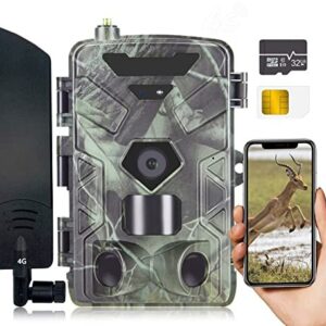 Caméra de Chasse  Nocturne Infrarouge Carte SIM & CarteSD RecorCam