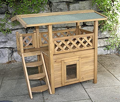 Maisonnette pour Chat 77x50x73 Kerbl