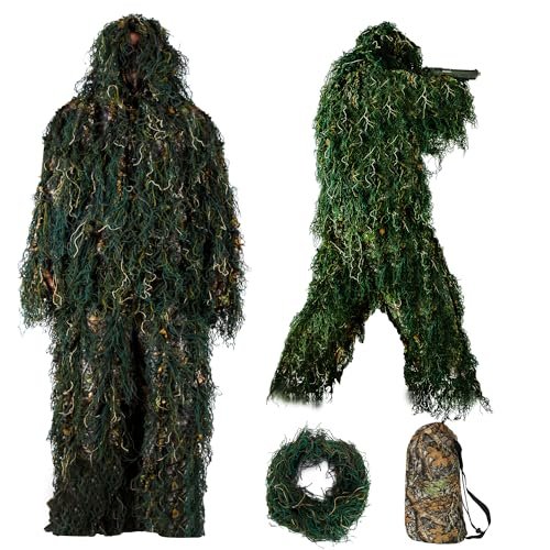 Vêtements de Chasse Camouflage 3D avec Sangle élastique