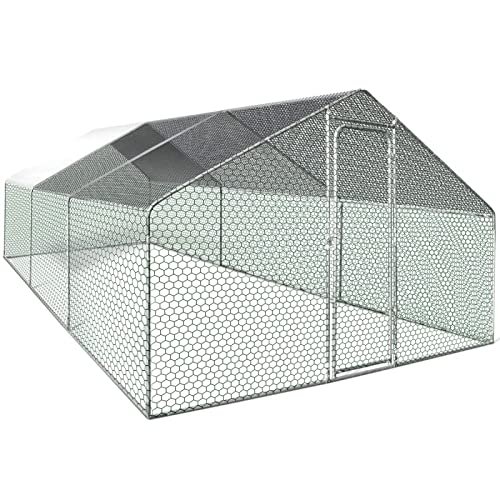 Enclos poulailler 18 m² Parc grillagé 6x3 IDMarket