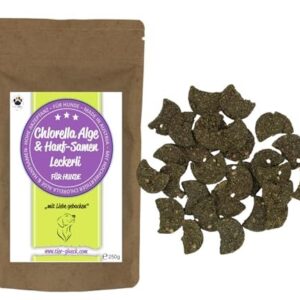 Alge & Chanvre Friandise hypoallergénique pour chien Trade Teamwork Chlorella