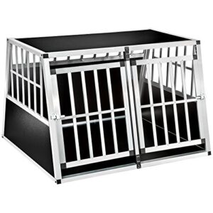 Cage Box Caisse en Forme de Trapèze Aluminium 104x91x69 TecTake