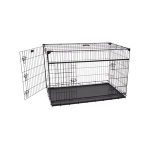Cage pour chien S solide intérieur extérieur indestructible avec portes