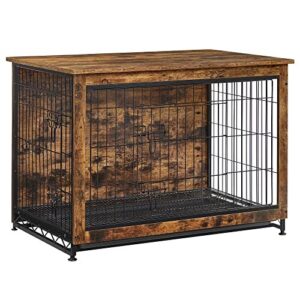 Cage pour Chiens,Jusqu’à 42 kg, Cage  2 Portes Feandrea
