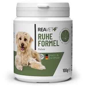Calmant pour chiens à la valériane contre le stress ReaVET