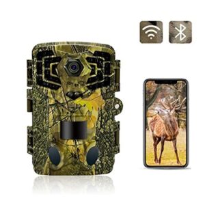 Caméra De Chasse WiFi 4K 48MP avec Vision Nocturne
