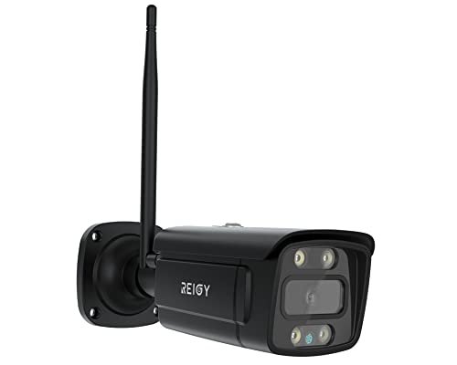 Caméra de Surveillance Vidéo Externe avec Spotlight Audio REIGY