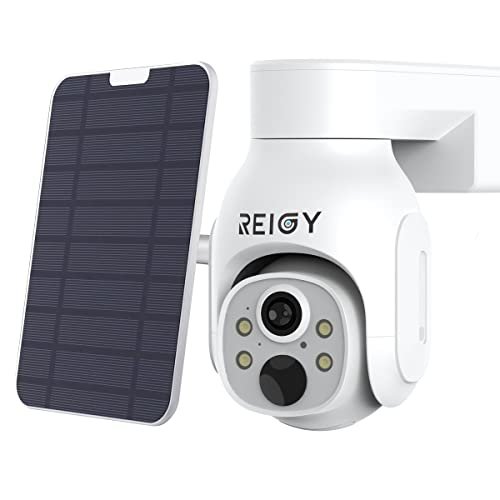 Camera Surveillance WiFi sans Fil Solaire REIGY