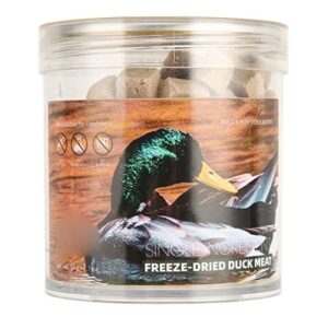 Canard lyophilisé pour animaux de compagnie, riche en protéines, nutritif, facile à digérer - chat chien
