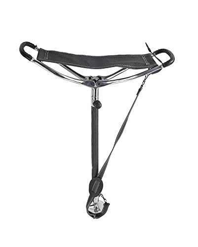 Canne Siège Rivaux Pieds Télescopique Assise Cuir Januel