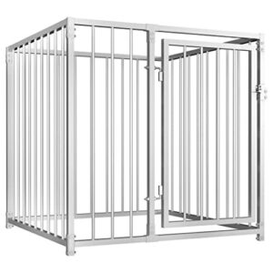 Chenil d'exterieur pour Chiens 100 x 100 x 100 cm