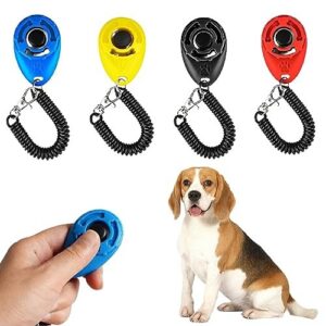 Clicker de formation avec dragonne pour cheval, chat et chien