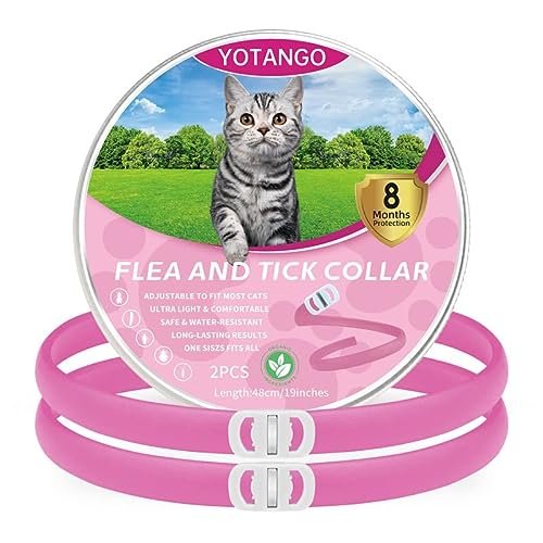 Collier Anti Puces et Tiques pour Chats Imperméable