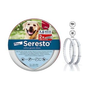 Collier Anti puces pour Chien Plus de 8 kg Seresto