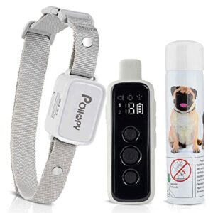 Collier de Dressage pour Chien Citronnelle avec Télécommande