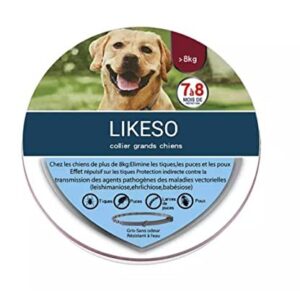 Collier pour Chien Anti Puces Anti Tiques