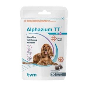 Complément Alimentaire pour Chiens et Chats stressés TVM Alphazium