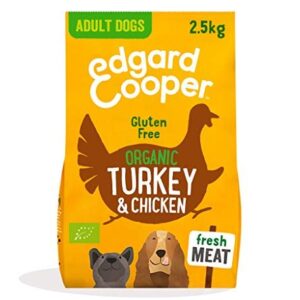 Croquettes biologiques pour Chien Adulte Dinde et Poulet Edgard & Cooper,
