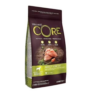 Croquettes Chien Stérilisé Faible en Graisses sans Céréales Wellness CORE Adult Low Fat