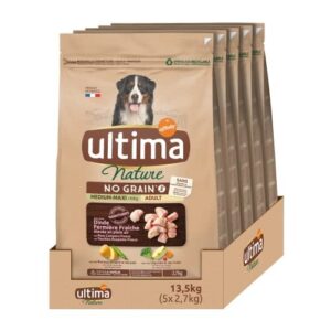 Croquettes pour Chien Adulte sans Céréales au Dinde Ultima