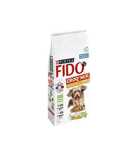 Croquettes pour Chiens Adultes de Plus de 7 Ans Fido CROQ