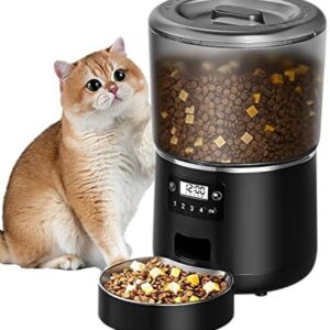 Distributeur Croquettes Chat Automatique jutyum