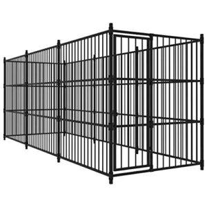 Enclos d'exterieur pour Chiens 450 x 150 x 185 cm