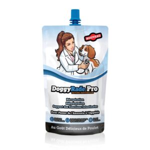 Friandise liquide prébiotique pour chien – non calorique, sans sel et isotonique DoggyRade Pro