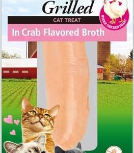 Friandise pour Chat Filet de Poulet et Crabe Churu Bites