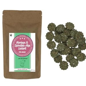 Friandise sans gluten avec feuilles de moringa Pour chiens Trade Teamwork