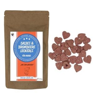 Friandises à la sauge et aux mûres à la camomille Pour chiens  Trade Teamwork