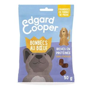 Friandises Chien Chiot Naturelles sans Cereales Boeuf Fraise, Mangue Edgard & Cooper