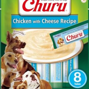 Friandises liquides pour Chien Poulet et Fromage Churu Bites