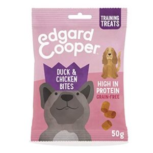 Friandises Naturelles pour Chiens Adultes et Chiots Canard Poulet Edgard & Cooper