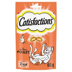 Friandises pour Chat et Chaton au Savoureux Poulet CATISFACTIONS
