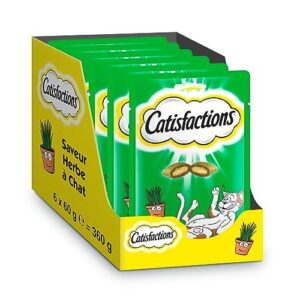 Friandises pour Chat Saveur Herbe à Chat CATISFACTIONS