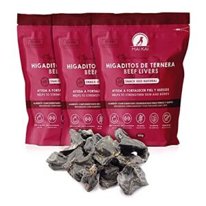 Friandises pour Chien Naturel Foies de bœuf séché MAIKAI