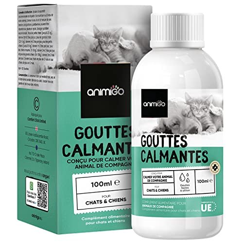Gouttes Anti Stress pour Chien et Chat
