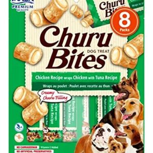 Inaba pour Chien Poulet et Thon Churu Bites