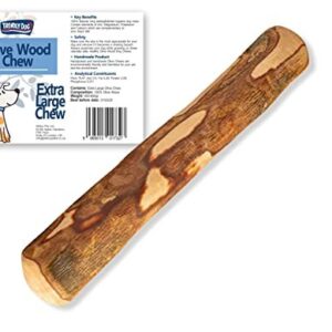 Jouet à mâcher pour chien en bois d'olivier