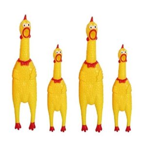 Jouets  en caoutchouc grincement poulets pour chien ProLeo