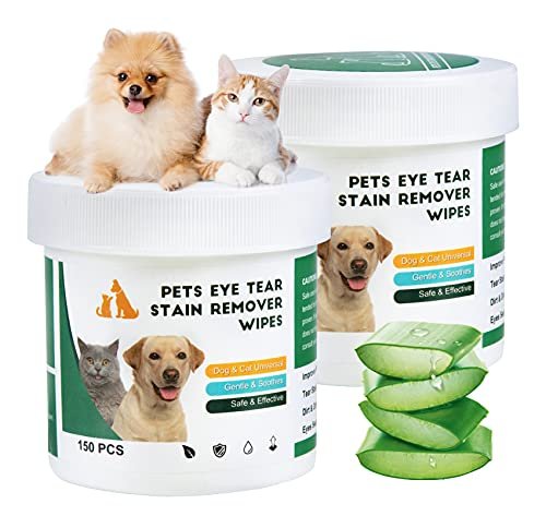 Lingettes Nettoyantes pour Les Yeux d’Animaux de Compagnie