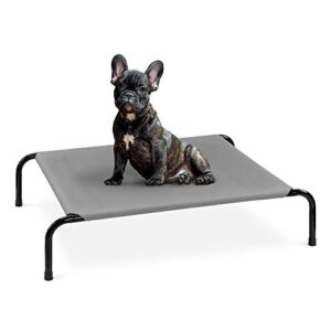 Lit surélevé pour Chiens -91 x 65 x 20 cm 25 kg Navaris