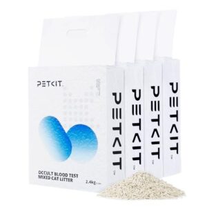Litiere Tofu Mixte pour Chat Agglomerante Dépoussiérée et Anti Odeur Petkit