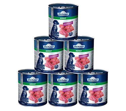 Nourriture pour Chiens Adultes bœuf et Agneau Dehner