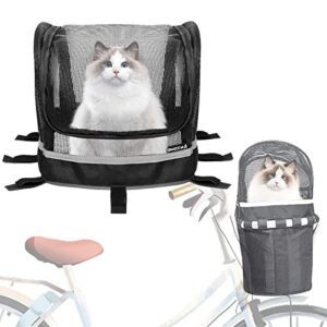 Panier à vélo avant pour chien et vélo :YOYIAG 29 x 24 cm